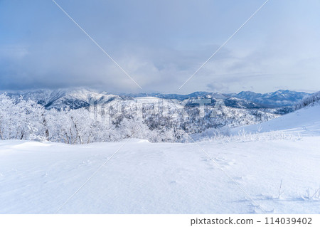 Yuzhno-Sakhalinsk, Match 03.2024 Ski resort Mountain Air Resort, Yuzhno-Sakhalinsk, Russia. 114039402