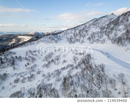 Yuzhno-Sakhalinsk, Match 03.2024 Ski resort Mountain Air Resort, Yuzhno-Sakhalinsk, Russia. 114039408