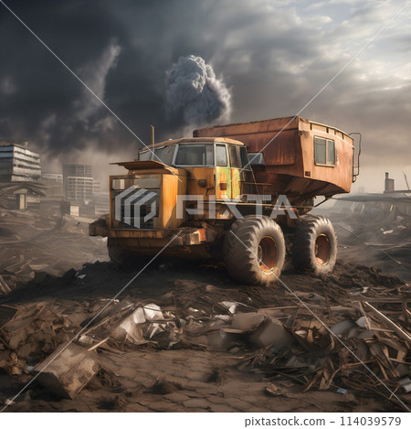 Remnants of Tomorrow, A Glimpse into Post-Apocalyptic Survival and Desolation. 114039579