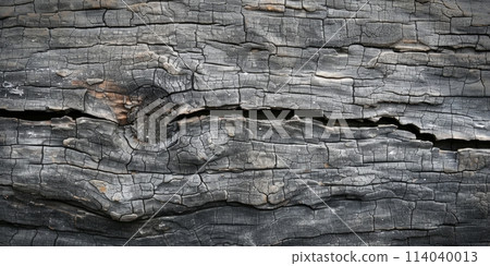 Experience the rustic beauty of an old gray cracked wood texture background 114040013