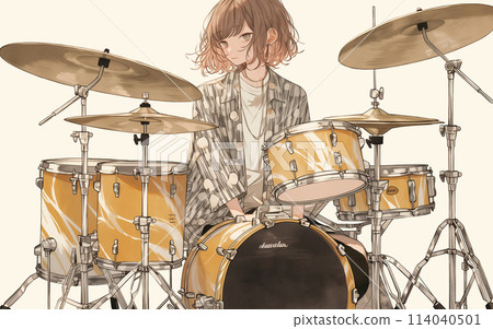 打鼓的女孩 114040501