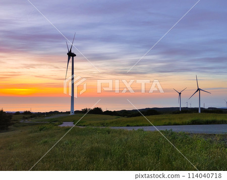 Nikaho Plateau (evening view) Nikaho Plateau (evening view) 114040718