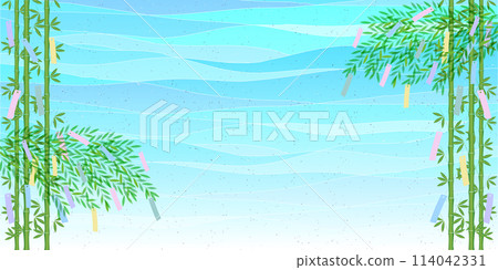 Tanabata Milky Way Summer Background 114042331
