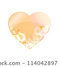 Sparkling Heart (Orange) 114042897