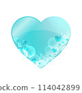 Sparkling Heart (Turquoise Blue) 114042899