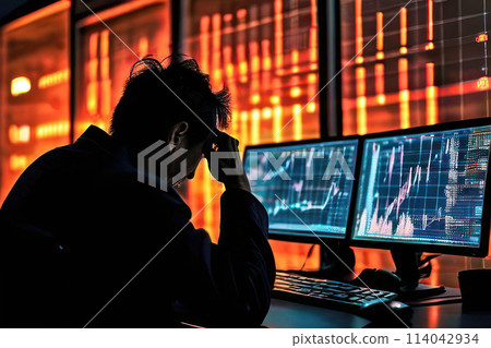 股票價格圖表的圖像 114042934