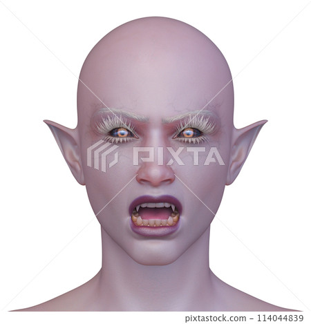 female alien face female alien face 114044839