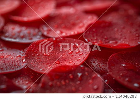 Every drop of blood counts. Drops of blood. The concept of World Blood Donor Day 114046298