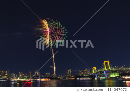 東京台場彩虹煙火 東京台場彩虹煙火 114047072
