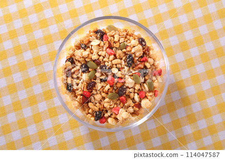 Fruit Granola Healthy Breakfast 114047587