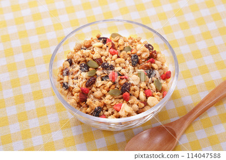 Fruit Granola Healthy Breakfast 114047588