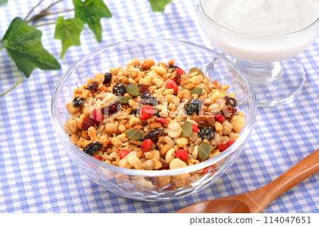 Fruit Granola Healthy Breakfast 114047651