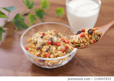 水果麥片健康早餐 114047835