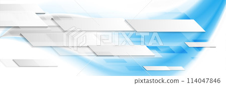 White and blue abstract concept geometric tech banner design White and blue abstract concept geometric tech banner design 114047846