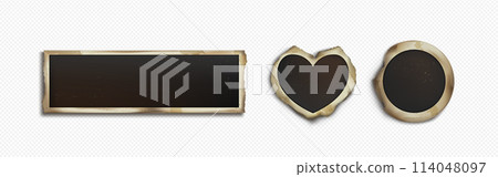 Old photo frame for album and scrapbook. 114048097