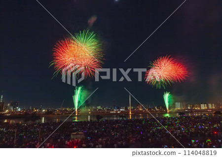 Adachi Fireworks Festival, Tokyo 114048819