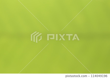 Yellow-green background material with blur by Japanese paper 114049196
