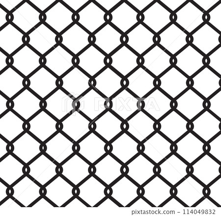 wire mesh on white background. vector illustration wire mesh on white background. vector illustration 114049832