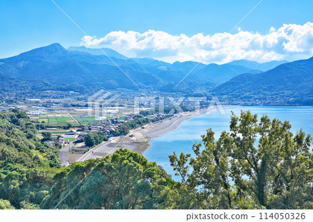 [View from Chijiwa Observatory] Chijiwa-cho Hei, Unzen City, Nagasaki Prefecture 114050326