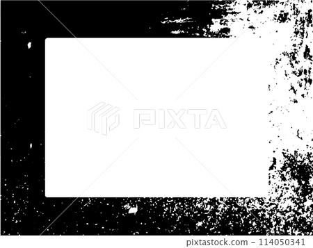 Black and white grunge. Distress overlay texture. Abstract surface dust and rough dirty wall background concept. Distress illustration simply place over object to create grunge effect. Vector EPS10. Black and white grunge. Distress overlay texture. Abstract surface dust and rough dirty wall background concept. Distress illustration simply place over object to create grunge effect. Vector EPS10. 114050341