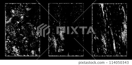 Black and white grunge. Distress overlay texture. Abstract surface dust and rough dirty wall background concept. Distress illustration simply place over object to create grunge effect. Vector EPS10. 114050343