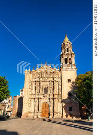 Temple of Our Lady of Carmen in San Luis Potosi, UNESCO world heritage in Mexico 114051016