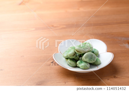 Fava beans in Salt water Fava beans in Salt water 114051432