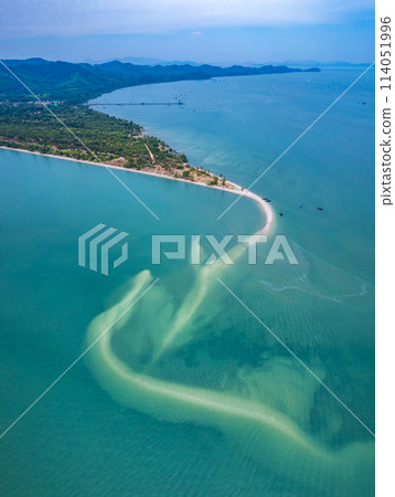 Aerial view of Laem Haad Beach in koh yao yai, Phang Nga, Thailand Aerial view of Laem Haad Beach in koh yao yai, Phang Nga, Thailand 114051996