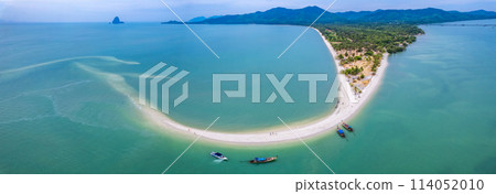 Aerial view of Laem Haad Beach in koh yao yai, Phang Nga, Thailand Aerial view of Laem Haad Beach in koh yao yai, Phang Nga, Thailand 114052010