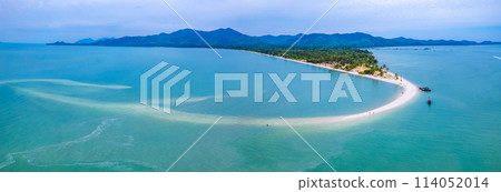 Aerial view of Laem Haad Beach in koh yao yai, Phang Nga, Thailand 114052014