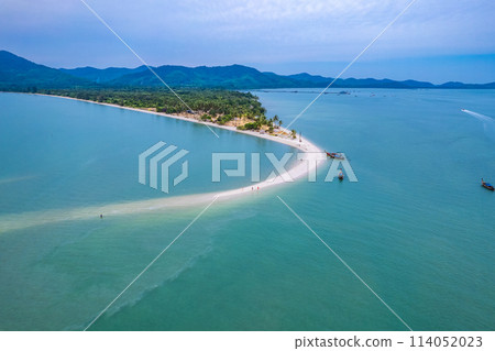 Aerial view of Laem Haad Beach in koh yao yai, Phang Nga, Thailand Aerial view of Laem Haad Beach in koh yao yai, Phang Nga, Thailand 114052023