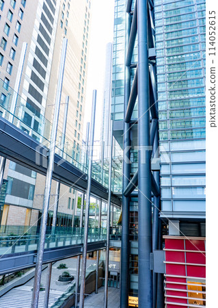 Tokyo cityscape, Japan - Shiodome Tokyo cityscape, Japan - Shiodome 114052615
