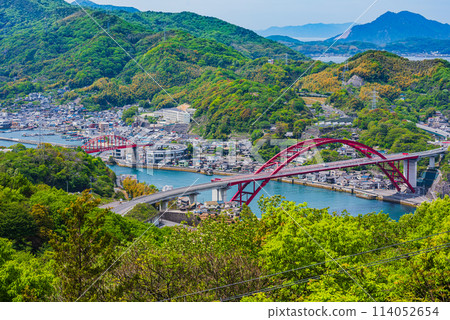 從山頂看溫戶瀨戶和溫戶大橋 從山頂看溫戶瀨戶和溫戶大橋 114052654