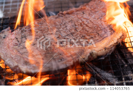 Enjoy the barbecue 114053765