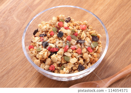 Fruit Granola Healthy Breakfast Fruit Granola Healthy Breakfast 114054571