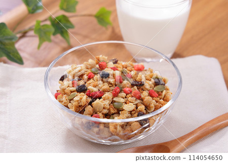 Fruit Granola Healthy Breakfast 114054650
