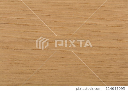 Natural saturated brown oak veneer background, part of interior. 114055095