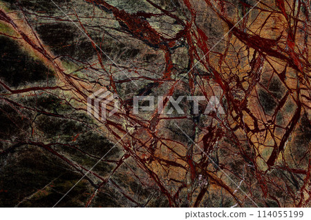 Excellent Rainforest Green Extra - marble background, texture. 114055199
