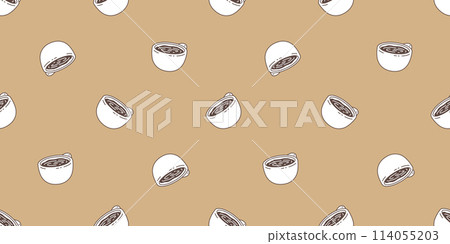 coffee cup seamless pattern hot tea vector water drink cartoon doodle tile background gift wrapping paper repeat wallpaper scarf isolated illustration design coffee cup seamless pattern hot tea vector water drink cartoon doodle tile background gift wrapping paper repeat wallpaper scarf isolated illustration design 114055203