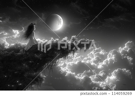 Dreams are my reality, cartoon illustration Dreams are my reality, cartoon illustration 114059269