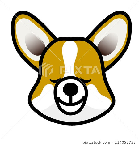 Corgi dog illustration 114059733