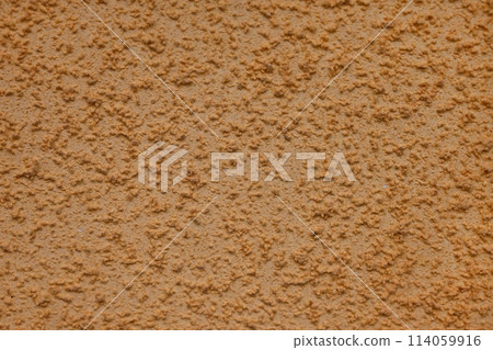 Pattern of light beige decorative and textured plaster. Construction and finishing materials for repairs of walls in apartments, houses and offices. Background and texture for design and decoration. Pattern of light beige decorative and textured plaster. Construction and finishing materials for repairs of walls in apartments, houses and offices. Background and texture for design and decoration. 114059916