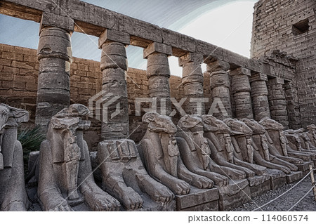 Great Hypostyle Hall at the Temples of Karnak 114060574