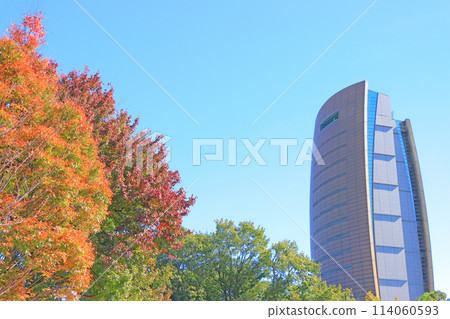 愛知縣名古屋市和平公園水塔風景 114060593