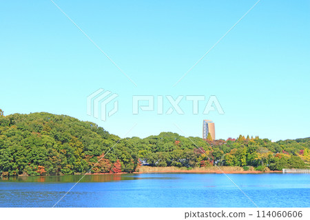 愛知縣名古屋市和平公園水塔風景 114060606