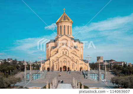 The Holy Trinity Cathedral of Tbilisi, known as Sameba 114063607