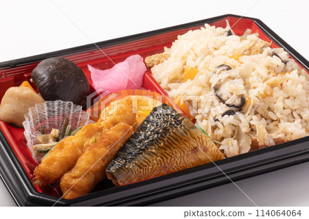 Lunch box for cooked rice Lunch box for cooked rice 114064064