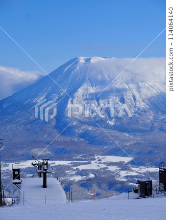 從新雪谷比羅夫滑雪場出發的羊蹄山 114064140
