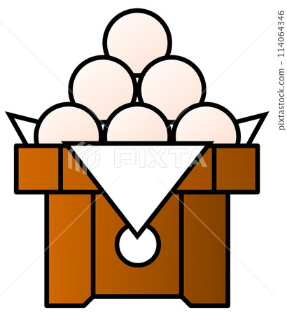 Eating Tsukimi Dango while watching the harvest moon Eating Tsukimi Dango while watching the harvest moon 114064346