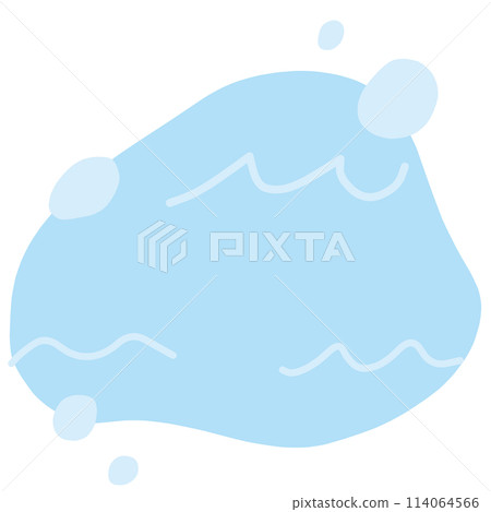 一種流體形狀材料，可用作夏日背景，靈感來自海洋表面。 114064566